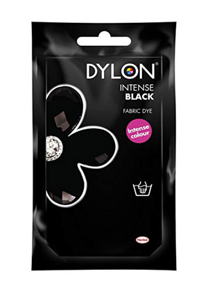 Dylon Cold water clothing dye - INTENSE BLACK (DYLON) Sz: 12